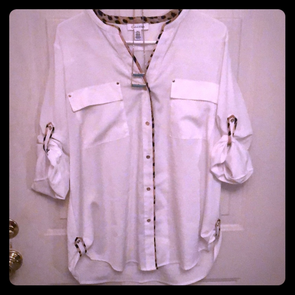 Calvin Klein Blouse, XL